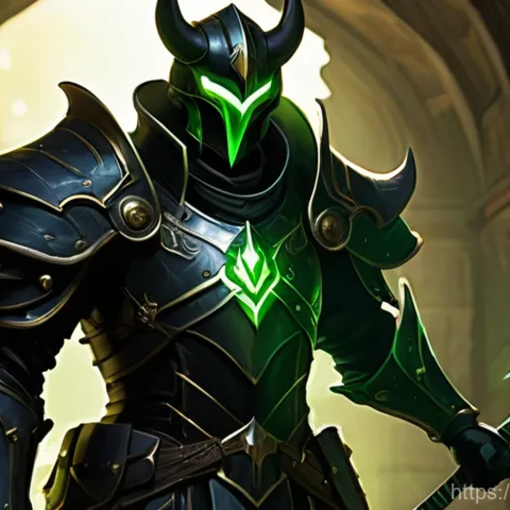 디아블로2 액트1 안다리엘 정복법 - **Subject:** A formidable female demon, Andariel, with a menacing aura, wielding two wickedly curved...