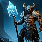 Home 16 디아블로2 액트2 듀리엘 피하는 법 - **Prompt 1: "The Prepared Warrior's Stand"**
A highly detailed, cinematic fantasy art rendering ...